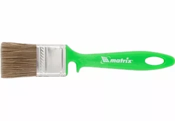 Кисть флейцевая "РАБОТЫ ПО ДЕРЕВУ"  35*10 мм  MATRIX Color Line 83372 купить в Тюмени
