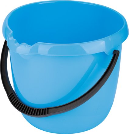 Ведро пластмассовое круглое 12л, голубое ТМ Elfe 92956 купить в Тюмени