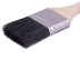 Кисть плоская натуральная черная щетина деревянная ручка размер 2 Mtx 82631 купить в Тюмени