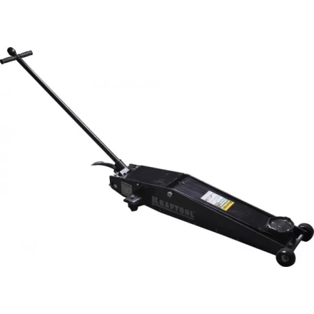 Домкрат KRAFTOOL &quot;INDUSTRIE&quot; гидравлический, подкатной, удлиненный, 2т, 140-800мм 43455-2 купить в Тюмени