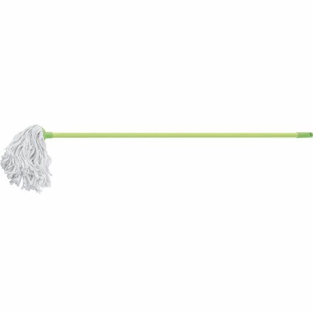 Швабра 120 см веревочная насадка из хлопка 200 гр зеленая ELFE Light 93520 купить в Тюмени