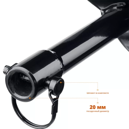 ЗУБР d 60 мм, грунт, шнек для мотобуров (7051-6) купить в Тюмени