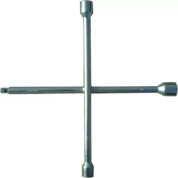 Ключ-крест баллонный 17 х 19 х 21 мм под квадрат 1/2&quot; толщина 14 мм СИБРТЕХ 14258