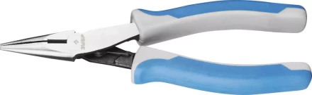 Тонкогубцы ЗУБР &quot;ПРОФЕССИОНАЛ&quot;, хромоникелевая сталь, двухкомпонентная рукоятка, 115мм 22173-3-11 купить в Тюмени