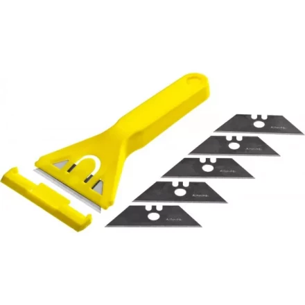 Набор STAYER &quot;STANDARD&quot;: Скребок пластмассовый с 5 лезвиями, 50мм 0851-H6_z01 купить в Тюмени