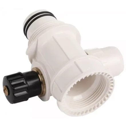 Коллектор ЗУБР &quot;ШиреФит&quot; сборный с вентилем&quot;внутренняя резьба - штуцер с гайкой - штуцер с гайкой&quot;, 20мм-16мм-20мм 51517-20-16-20 купить в Тюмени