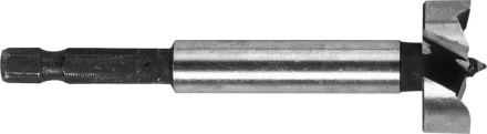 ЗУБР &quot;ЭКСПЕРТ&quot;. Сверло Форстнера по дереву, шестигранный хвостовик 1/4&quot;, 22мм 29993-22 купить в Тюмени