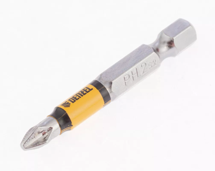 Набор бит, PH2x50, 5 шт. Denzel 7711316 купить в Тюмени