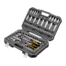 Набор инструментов Denzel 15814, 1/2", 1/4", CrV, S2, пластиковый кейс, 109 предметов купить в Тюмени