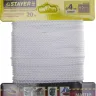 Шнур STAYER "MASTER" хозяйственно-бытовой, полипропиленовый, вязанный, с сердечником, белый, d 4, 20м 50410-04-020 купить в Тюмени