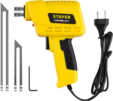 Набор &quot;Thermo cut&quot; для терморезки пенопласта, пластика, STAYER 45255-H2, 150 Вт, 2 ножа 45255-H2 купить в Тюмени
