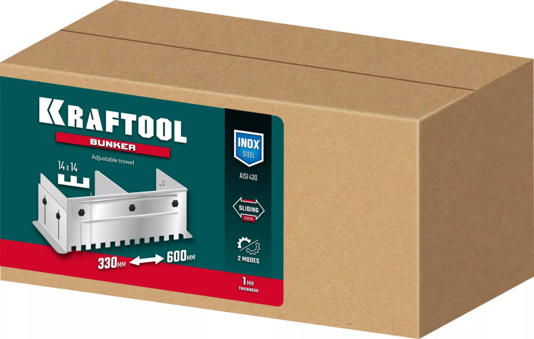 Раздвижная гребенка KRAFTOOL 0808-14 купить в Тюмени