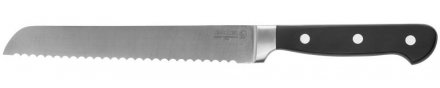 Нож LEGIONER &quot;FLAVIA&quot; хлебный, пластиковая рукоятка, лезвие из молибденванадиевой стали, 200мм 47923 купить в Тюмени