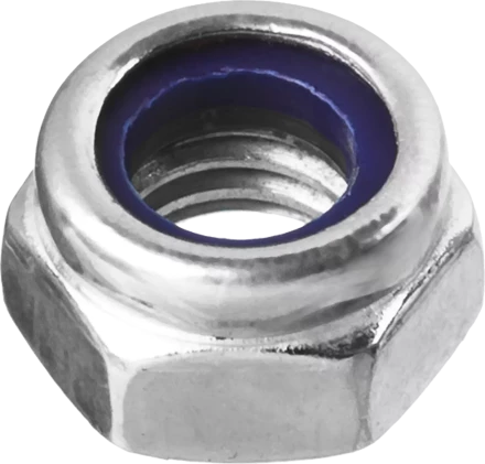 Гайки DIN 985 с нейлоновым кольцом пакет серия МАСТЕР купить в Тюмени