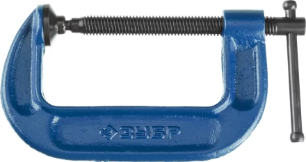 Струбцина  ЗУБР &quot;ПРОФЕССИОНАЛ&quot; тип &quot;G&quot;, корпус - ковкий чугун, 100мм 32245-100_z01 купить в Тюмени