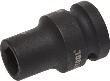 Торцовая головка KRAFTOOL &quot;INDUSTRIE QUALITAT&quot;ударная (1/2&quot;), FLANK, Cr-Mo, фосфатированная, 10 мм 27940-10_z01 купить в Тюмени