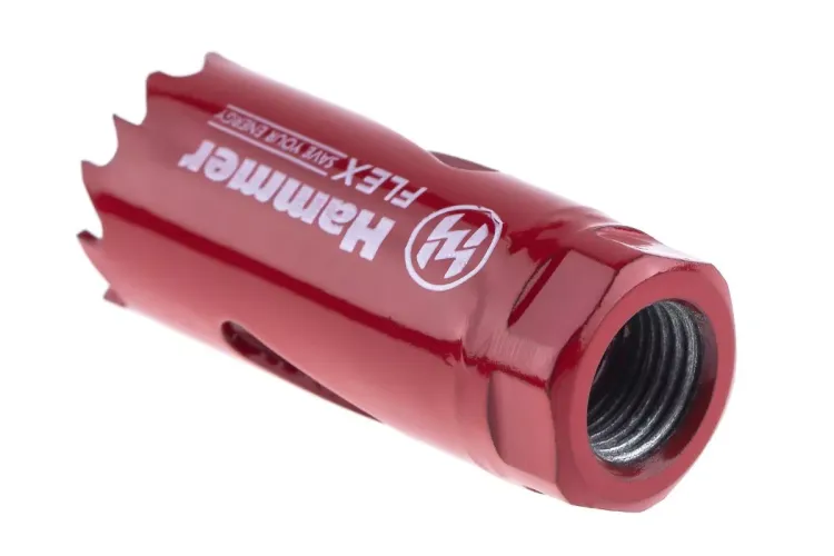 Коронка биметаллическая HAMMER Ф22х38мм 5/8" BiMETALL (224-003) купить в Тюмени