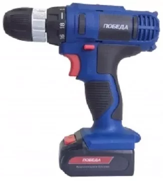 Аккумуляторная дрель-шуруповерт ПОБЕДА ДА-18/2 Ли PATRIOT купить в Тюмени