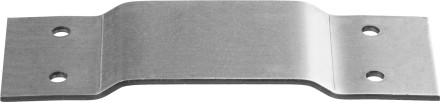 ЗУБР СОС-2.0, 40 x 120 (60) x 2 мм, пластина, скользящая опора для стропил (310166-060) купить в Тюмени