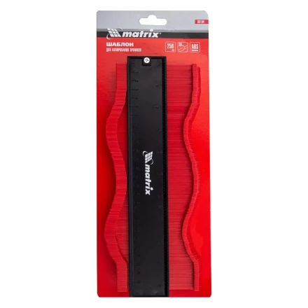 Шаблон для копирования профиля 25 см, пластиковый Matrix 88104 купить в Тюмени