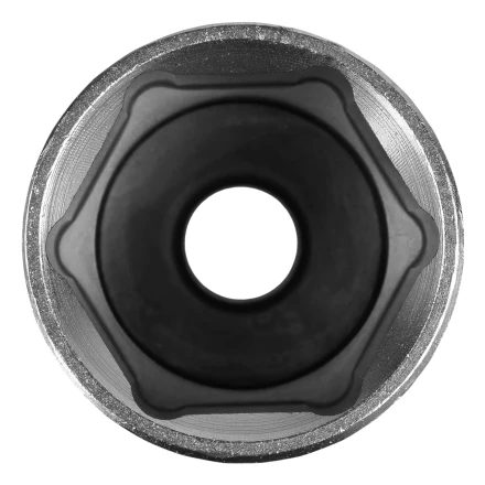 Головка торцевая удлиненная, 30 мм, шестигранная, CrV, под квадрат 1/2 Stels 13885 купить в Тюмени