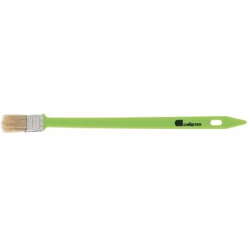 Кисть радиаторная 25 мм натуральная щетина пластиковая ручка Сибртех 83855 купить в Тюмени