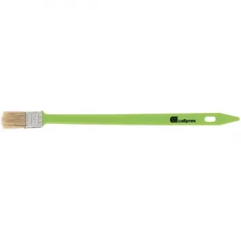 Кисть радиаторная 25 мм натуральная щетина пластиковая ручка Сибртех 83855 купить в Тюмени
