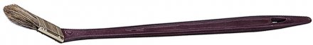 Кисть радиаторная угловая ЗУБР &quot;УНИВЕРСАЛ-МАСТЕР&quot;, смешанная натуральная щетина, пластмассовая ручка, 25мм 4-01041-25 купить в Тюмени