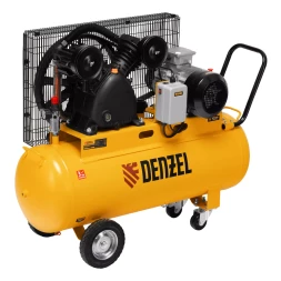 Компрессор воздушный рем. привод Denzel BCV 4000-T/100, 4,0 кВт, 100 литров, 690 л/мин