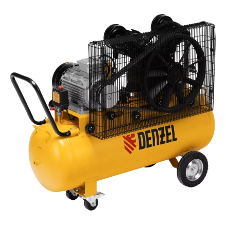 Компрессор воздушный рем. привод Denzel BCV 4000-T/100, 4,0 кВт, 100 литров, 690 л/мин купить в Тюмени