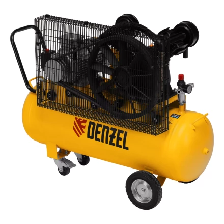 Компрессор воздушный рем. привод Denzel BCV 4000-T/100, 4,0 кВт, 100 литров, 690 л/мин купить в Тюмени