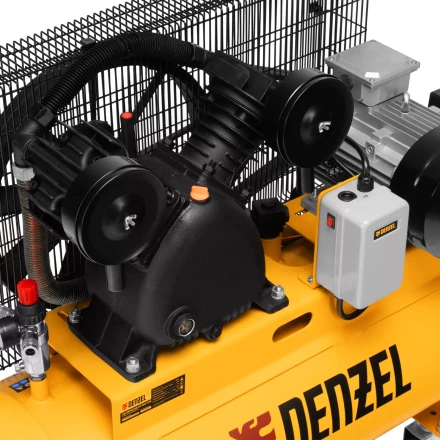 Компрессор воздушный рем. привод Denzel BCV 4000-T/100, 4,0 кВт, 100 литров, 690 л/мин купить в Тюмени