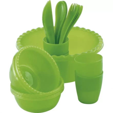 Набор для пикника на 4 персоны 21 предмет PALISAD Camping 69518 купить в Тюмени