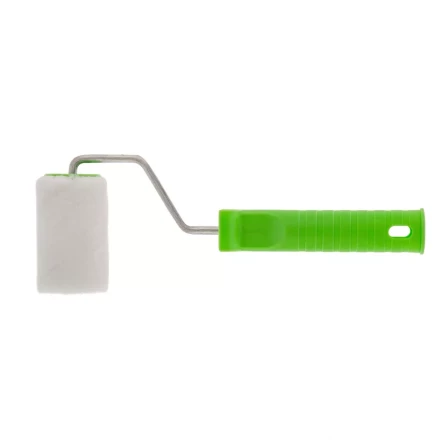 Валик &quot;Велюр&quot; с ручкой,  75 мм, ворс 5 мм, D 36 мм, D ручки 6 мм Россия Сибртех 80131 купить в Тюмени