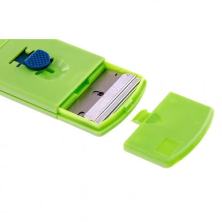 Скребок пластмассовый с выдвижным сменным лезвием Сибртех 79539 купить в Тюмени