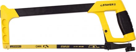 Ножовка по металлу STAYER RX700-HERCULES, металлическая обрезиненная ручка, натяжение 100 кг, 300 мм 2-15791_z01 купить в Тюмени