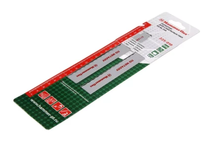Полотно для сабельной пилы HAMMER 225мм, TPI 14, BIM, 2шт/уп (Flex 225-010) купить в Тюмени