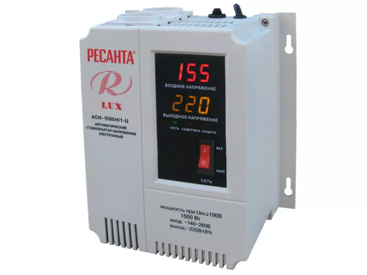 Стабилизатор АСН-1500Н/1-Ц Ресанта Lux купить в Тюмени