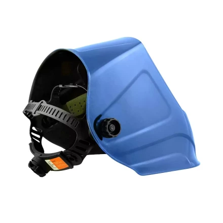 Маска сварщика GEFEST синяя ф-р 9500V FoxWeld без коробки купить в Тюмени