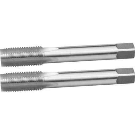 Метчики ЗУБР &quot;ЭКСПЕРТ&quot; машинно-ручные, комплектные для нарезания метрической резьбы, М14 x 1,5, 2шт 4-28007-14-1.5-H2 купить в Тюмени