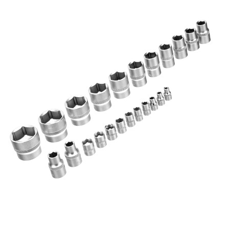 Набор инструментов Сибртех 13394, 1/2&quot;, 1/4&quot;, пластиковый кейс 76 предметов купить в Тюмени