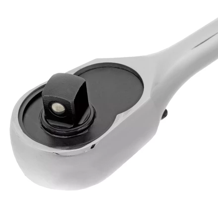 Ключ-трещотка 3/8&quot; Gross 14051, CrV, 120 зубьев, цельнометаллический, хром купить в Тюмени