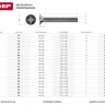 Винт DIN 965, M4 x 30 мм, 13 шт, кл. пр. 4.8, оцинкованный, ЗУБР 303116-04-030 купить в Тюмени