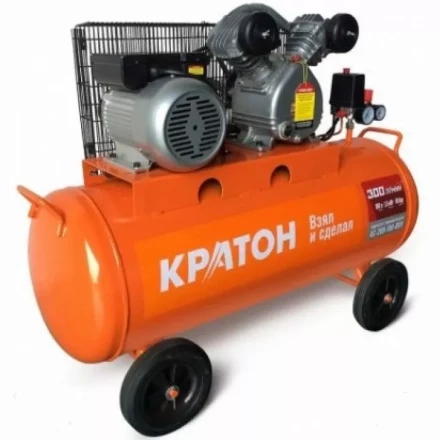 Компрессор масляный поршневой ременной Кратон AC-300-100-BDV 3 01 01 039 купить в Тюмени