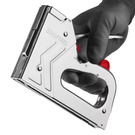 Стальной рессорный степлер 53(6-16мм)/300/500, KRAFTOOL 3180 купить в Тюмени