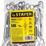 Талреп DIN 1480, крюк-кольцо, оцинкованный, М6, 15 шт, STAYER Master 30515-06 30515-06 купить в Тюмени