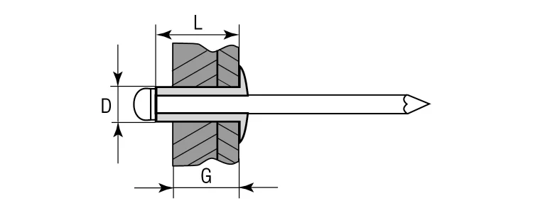 Заклепки алюминиевые KRAFTOOL 311701-48-30 купить в Тюмени