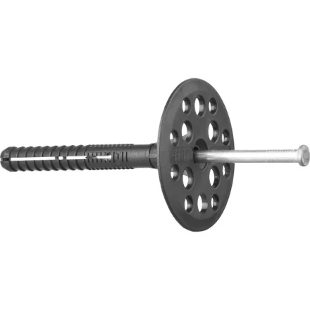 Дюбель ЗУБР &quot;МАСТЕР&quot; для изоляционных материалов полипропиленовый, металлический стержень, 10 x 120 мм, 100 шт 4-301525-10-120_z01 купить в Тюмени