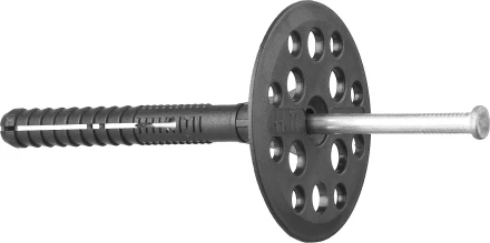 Дюбель ЗУБР &quot;МАСТЕР&quot; для изоляционных материалов полипропиленовый, металлический стержень, 10 x 120 мм, 100 шт 4-301525-10-120_z01 купить в Тюмени