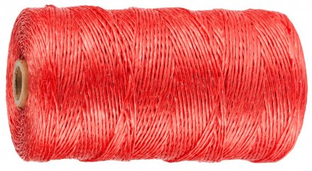 Шпагат STAYER многоцелевой полипропиленовый, d=1,5 мм, красный, 500 м, 32 кгс, 0,8 ктекс 50079-500 купить в Тюмени